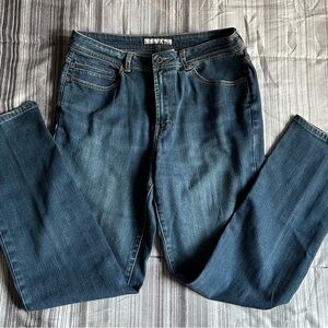 Chico's Blue Straight Jeans‎ Premium Denim